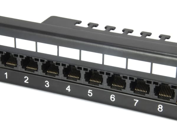 Equip 135425, RJ-45, Sort, Rackmontering, 1U, RoHS, CE