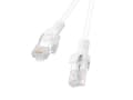Miniatyrbilde 3 av 5: Lanberg - Koblingskabel - RJ-45 (hann) til RJ-45 (hann) - 2 m - 4.8 mm - UTP - CAT 5e - flertrådet, uten hindringer, formstøpt - RAL 9010, hvit