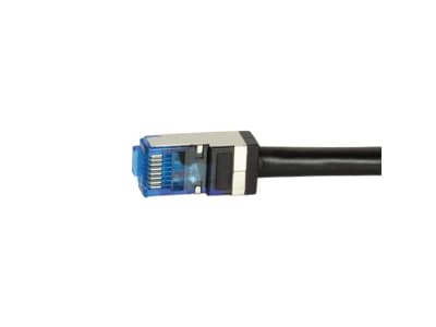 LogiLink Professional - Liitäntäkaapeli - RJ-45 (uros) - RJ-45 (uros) - 50 cm - SFTP - CAT 6a - halogeeniton, ulkokäyttöön - musta