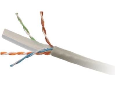ALANTEC - Irtokaapeli - 305 m - UTP - CAT 6 - halogeeniton, kiinteä - vaaleanharmaa