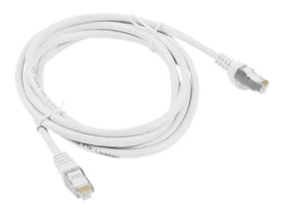 Lanberg - Patch-kabel - RJ-45 (hane) till RJ-45 (hane) - 3 m - F/UTP (folieöverdraget oskärmat tvinnat par) - CAT 6 - tvinnad, formpressad, hakfri -