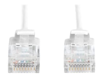 DIGITUS Slim - Patch-kabel - RJ-45 (hane) till RJ-45 (hane) - 3 m - UTP - CAT 6 - halogenfri, formpressad, hakfri - grå