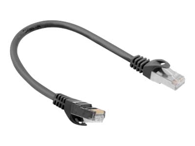Lanberg - Koblingskabel - RJ-45 (hann) til RJ-45 (hann) - 25 cm - foliebelagt uskjermet tvinnet kabelpar (F/UTP) - CAT 6 - uten hindringer, formstøpt