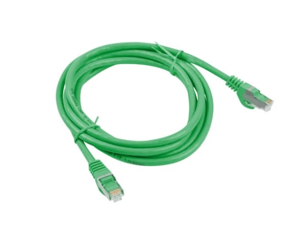 Lanberg - Liitäntäkaapeli - RJ-45 (uros) RJ-45 (uros) - 15 m - taitettu suojaamaton kierretty parikaapeli (F/UTP) - CAT 6 - muotoiltu, solmuton, säik