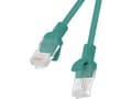 Pikkukuva 4 / 4: Lanberg - Liitäntäkaapeli - RJ-45 (uros) RJ-45 (uros) - 50 cm - UTP - CAT 5e - muotoiltu, solmuton, säikeistetty - vihreä, RAL 6024