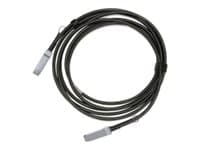 Mellanox 100GbE QSFP28 Direct Attach Copper Cable - 100GBase direktkopplingskabel - QSFP28 till QSFP28 - 5 m - dubbelaxlad - SFF-8665 - passiv - svar