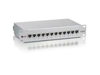 Equip 208014, Gigabitti Ethernet, 1000 Mbit/s, RJ-45, Cat6, Cat6e, Harmaa, Terästä