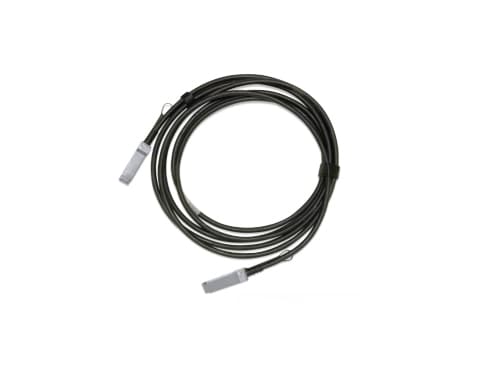 Mellanox - Direkte 100GBase-koblingskabel - QSFP28 (hann) til QSFP28 (hann) - 1 m - 7.1 mm - svart - for Spectrum-2 SN3420, SN3700C