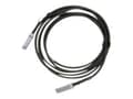 Miniatyrbilde 2 av 3: Mellanox - Direkte 100GBase-koblingskabel - QSFP28 (hann) til QSFP28 (hann) - 1 m - 7.1 mm - svart - for Spectrum-2 SN3420, SN3700C
