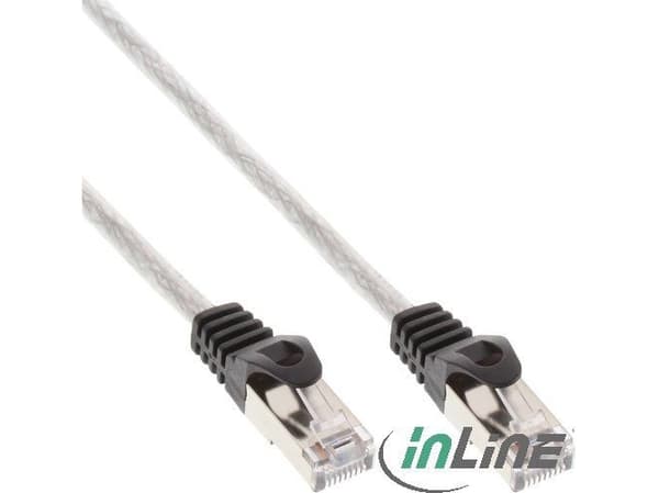 InLine 72502T, 2 m, Cat5e, SF/UTP (S-FTP), Transparent
