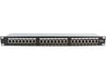 Miniatyrbild 5 av 5: MicroConnect - Patch-panel - CAT 6 - FTP - svart - 19" - 24 portar