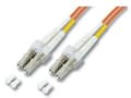 Miniatyrbilde 5 av 5: M-CAB - Koblingskabel - LC multimodus (hann) til LC multimodus (hann) - 1 m - fiberoptisk - simpleks - 50 / 125 mikroner - OM3 - akvamarin