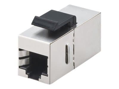 Intellinet Keystone Coupler, Cat5e, FTP, for 19" panels - Trapetskopplare - RJ-45 (hona) till RJ-45 (hona) - skärmad