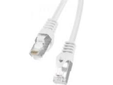 Lanberg - Liitäntäkaapeli - RJ-45 (uros) RJ-45 (uros) - 20 m - taitettu suojaamaton kierretty pari (F/UTP) - CAT 6 - muotoiltu, solmuton, säikeistett