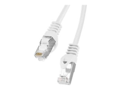 Lanberg - Liitäntäkaapeli - RJ-45 (uros) RJ-45 (uros) - 20 m - taitettu suojaamaton kierretty pari (F/UTP) - CAT 6 - muotoiltu, solmuton, säikeistett
