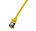 Miniatyrbilde 2 av 5: LogiLink SlimLine - Koblingskabel - RJ-45 (hann) til RJ-45 (hann) - 2 m - SSTP, PiMF - CAT 6a - med støvel, halogenfri, formstøpt, uten hindringer -