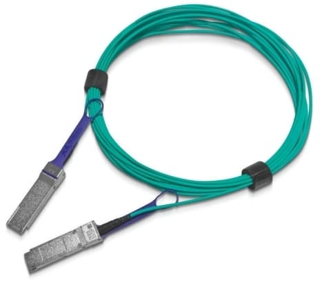 Mellanox LinkX 100Gb/s VCSEL-baserte aktive optiske kabler - InfiniBand-kabel - QSFP til QSFP - 10 m. - fiberoptikk - SFF-8665/IEEE 802.3bm - aktiv,