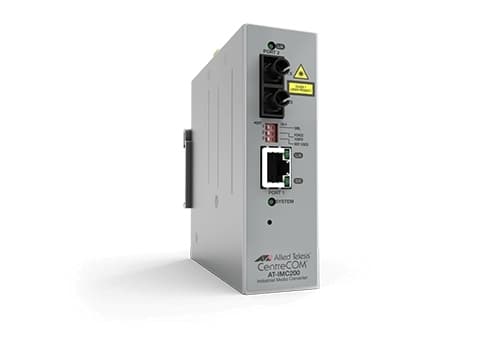 Allied Telesis AT-IMC2000T/SC-980 nettverksmediakonverterer 1000 Mbit/s 850 nm Multi-modus Grå