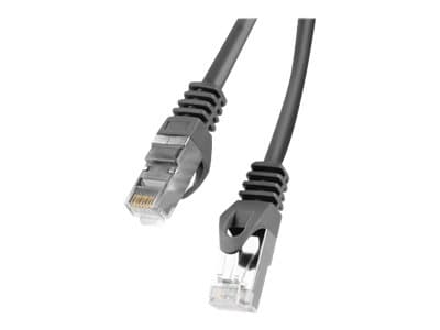 Lanberg - Liitäntäkaapeli - RJ-45 (uros) RJ-45 (uros) - 1 m - taitettu suojaamaton kierretty pari (F/UTP) - CAT 6 - muotoiltu, solmuton, säikeistetty