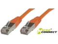 Miniatyrbild 5 av 5: MicroConnect - Nätverkskabel - RJ-45 (hane) till RJ-45 (hane) - 5 m - SSTP (screened shielded twisted pair) - CAT 6 - halogenfri, tvinnad - orange