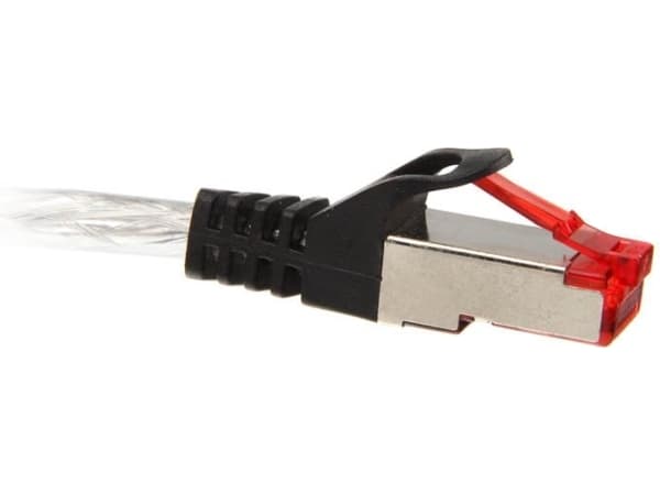 InLine 76403T, 3 m, Cat6, S/FTP (S-STP), RJ-45, RJ-45, Gjennomsiktig