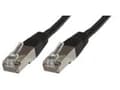 Miniatyrbild 3 av 5: MicroConnect - Nätverkskabel - RJ-45 (hane) till RJ-45 (hane) - 10 m - FTP - CAT 5e - svart