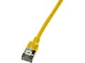 Miniatyrbilde 5 av 5: LogiLink Ultraflex SlimLine - Koblingskabel - RJ-45 (hann) til RJ-45 (hann) - 0.3 m - 3.8 mm - shielded PIMF - CAT 6a - med støvel, halogenfri, forms