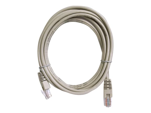 ART - Koblingskabel - RJ-45 (hann) til RJ-45 (hann) - 7.5 m - UTP - CAT 5e - med støvel, formstøpt - grå