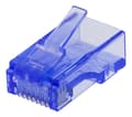 Pikkukuva 3 / 5: Deltaco MD-116, RJ-45, Sininen, Läpinäkyvä, Cat6, U/UTP (UTP), 20 kpl