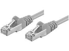 Goobay 50133, 10 m, Cat5e, F/UTP (FTP), RJ-45, RJ-45, Grå