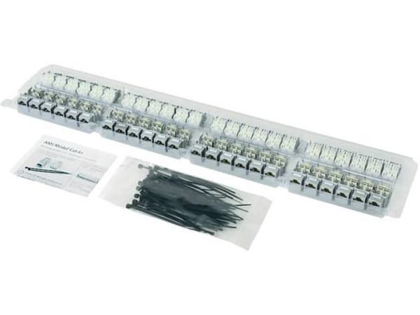 Telegärtner J00029L0036, RJ-11, RJ-12, Cat6a, Grå