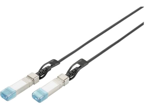 DIGITUS Professional - 10GBase-kabel for direkte feste - SFP+ til SFP+ - 50 cm - dobbelaksial