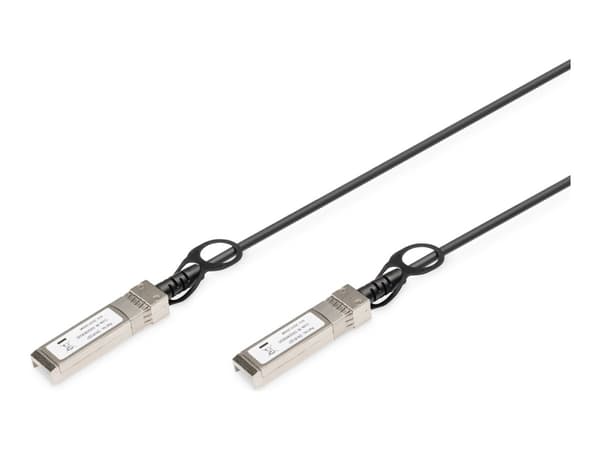DIGITUS Professional - 10GBase-kabel for direkte feste - SFP+ til SFP+ - 50 cm - dobbelaksial