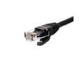 Miniatyrbilde 5 av 5: Netrack - Koblingskabel - RJ-45 (hann) til RJ-45 (hann) - 10 m - UTP - CAT 5e - formstøpt, uten hindringer - svart