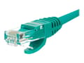 Pikkukuva 2 / 5: Netrack - Liitäntäkaapeli - RJ-45 (uros) - RJ-45 (uros) - 3 m - UTP - CAT 5e - muotoiltu, solmuton - vihreä