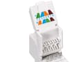 Miniatyrbilde 2 av 5: Goobay 95742, Flat, Hvit, RJ-45, IDC, Hunkjønn, Cat6