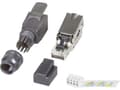 Miniatyrbild 3 av 5: EFB Elektronik 88035AV.1, RJ45, Turkisfarve, Cat6a