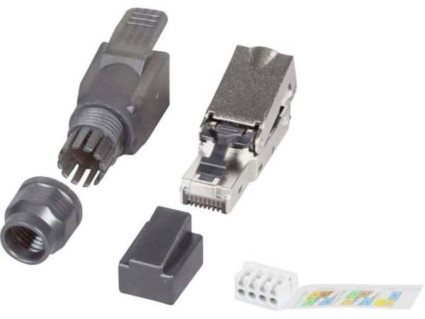 EFB Elektronik 88035AV.1, RJ45, Turkisfarve, Cat6a