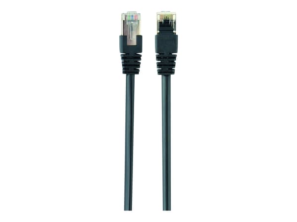 Gembird - Patch-kabel - RJ-45 (hane) till RJ-45 (hane) - 1 m - SFTP - formpressad - svart