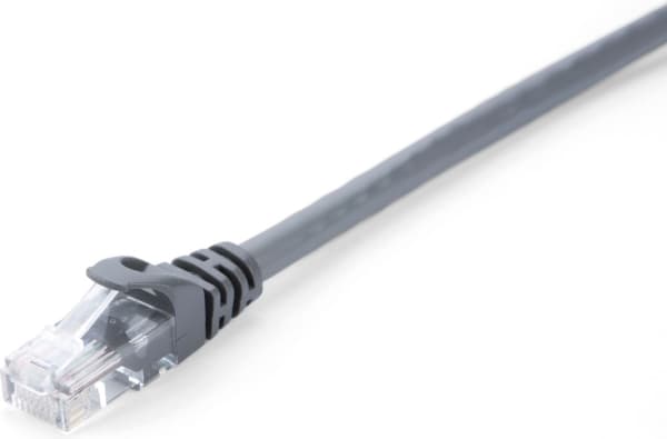 V7 - Koblingskabel - RJ-45 (hann) til RJ-45 (hann) - 2 m - UTP - CAT 6 - formstøpt, uten hindringer - grå