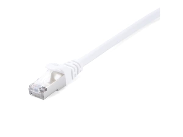V7 - Nätverkskabel - RJ-45 (hane) till RJ-45 (hane) - 2 m - STP - CAT 6 - vit