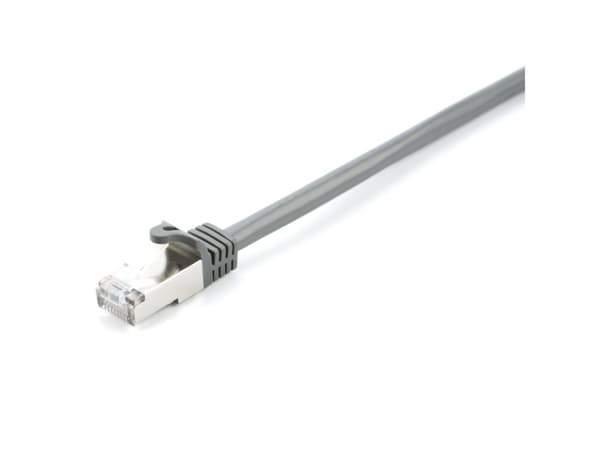V7 - Nettverkskabel - RJ-45 (hann) til RJ-45 (hann) - 1 m - STP - CAT 6 - grå