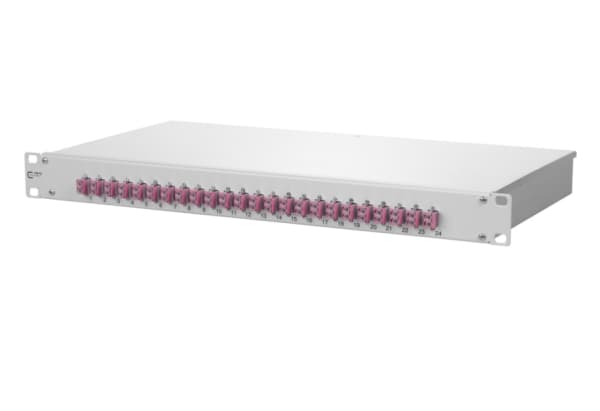 METZ CONNECT 1502577524-E, LC, Grå, Rackmontering, 1U