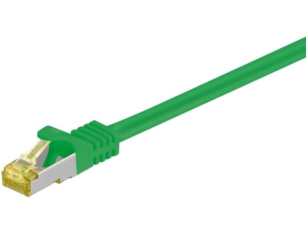 Goobay 91577, 0,5 m, Cat7, S/FTP (S-STP), RJ-45, RJ-45, Grön