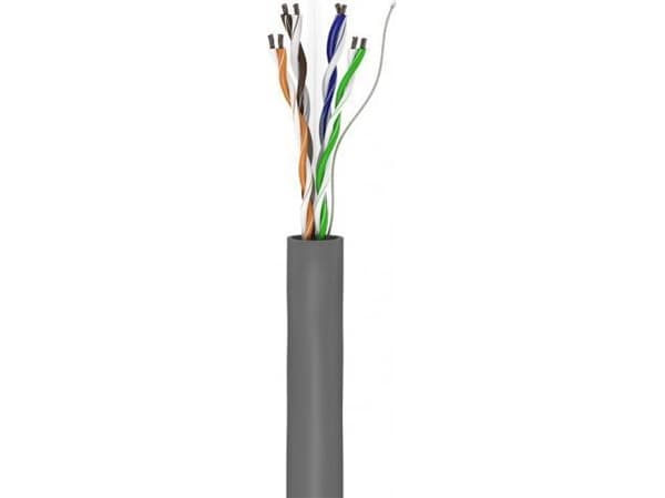 Goobay Patch cable 4x2xAWG24/7 Cat6, 100m, 100 m, Grå