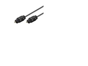Goobay 51219, TOSLINK, Hankjønn, TOSLINK, Hankjønn, 5 m, Sort