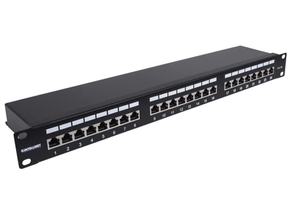 Intellinet 720854, IEEE 802.3, IEEE 802.3ab, IEEE 802.3u, Gigabit Ethernet, Cat6a, F/UTP (FTP), lajittelu, Reolmontering