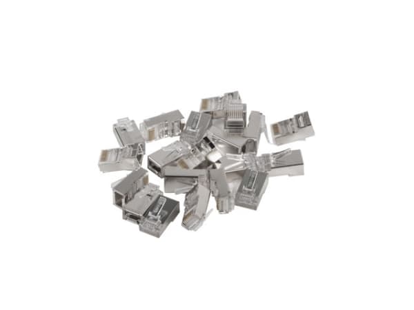 Lanberg - Nätverkskontakt - RJ-45 (hane) - FTP - CAT 6 (paket om 100)