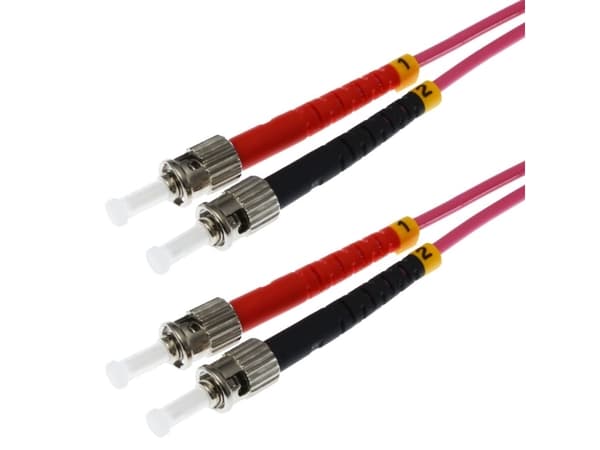 Helos 0.5m OM4 ST, 0,5 m, OM4, 2x ST, 2x ST