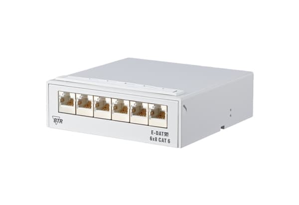 BTR NETCOM 130862-11-E, RJ-45, Grå